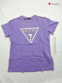 GUESS NJ2K0345 ロゴプリントTシャツ パープル系 Sサイズ メンズ