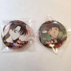 2/21まで コナン 中国 缶バッチ 赤井 秀一 宮野 明美 KAYOU