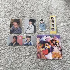 なにわ男子　長尾謙杜トレカ　ステッカー　HARDWORK