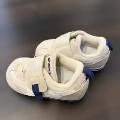ASICS ベージュ キッズスニーカー　13.5センチ