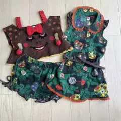 カラフル花柄セット（トップス・ショートパンツ・ワンピース）