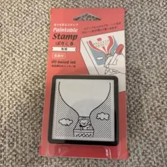 ぽすくま　スタンプ　気球　浸透印