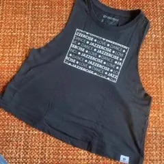 JAZZERCISE 黒 タンクトップ S