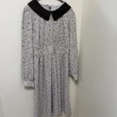 ワンピース花柄フォーマルカジュアル春秋オールシーズンMサイズ