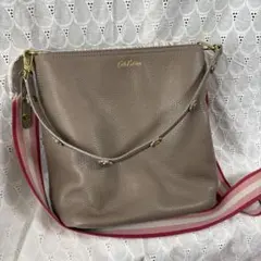 Cath Kidston レザーバケットバッグ ショルダーバッグ