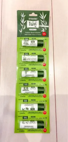 【タイ直輸入】 タイ ヤードム 6本セット 花粉症対策　ミント