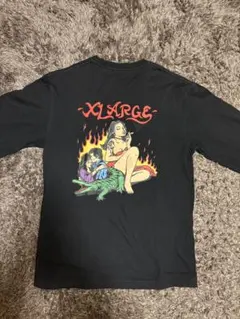 XLARGE ブラック 長袖Tシャツ