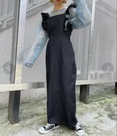 CIAOPANIC フリルデニムワンピース