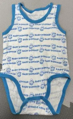 美品　ドナルド　ロンパース　80センチ