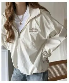 Classical Elf JaVaコラボ ナイロンハーフジップ アウター