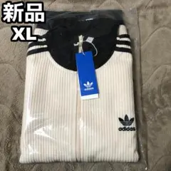 新品 adidas ワッフル トラックジャケット XL 白系