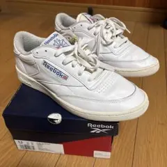 Reebok ホワイトスニーカー 箱付き クラブC