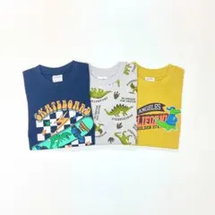 子供服 男の子 長袖Tシャツ まとめ売り 110cm 新品 恐竜 FWN139