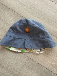 ホットビスケッツ HOT BISCUITS ベビー帽子 リバーシブル 46cm