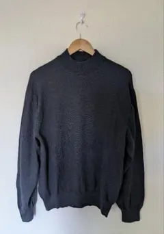 イタリア製　JOS. A. BANK　モックネック　上質ウールニット