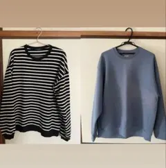 GLOBAL WORK backnumber スウェット　Tシャツ　メンズ