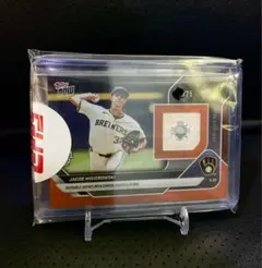 Topps Jacob Misiorowski 実使用ボールレリック 25シリ - メルカリ