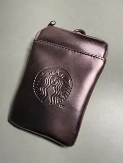 Starbucks メタリックピンク ポーチ カラビナ付き※注意事項ありのサムネイル