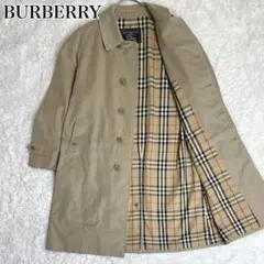 90s BURBERRY'S ステンカラーコート ベージュ ノバチェック ロング