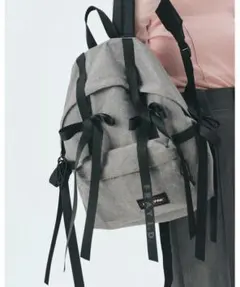 Reebok× FRAY I.D】新品未使用タグ付き ナイロンリュックブラック 【Reebok× FRAY I.D】新品未使用タグ付き ナイロンリュックブラック