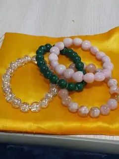 C*o様 天然石　ブレスレットセット 4本