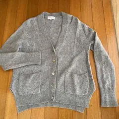 MACKINTOSH グレー カシミア混カーディガン サイズ38のサムネイル