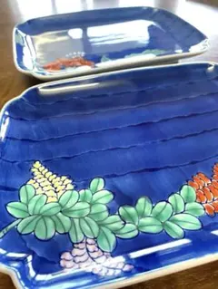 美品】有田焼 館林陶宗窯 栗絵 角皿 2枚セット - メルカリ