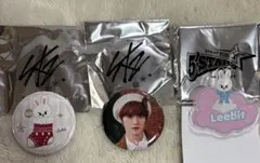 Stray Kids リノ 缶バッジ 2点 ネームバッジのセット