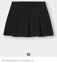 gu プリーツスカート ミニスカート