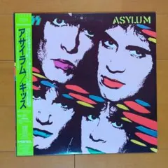 《ジャケット•帯シミ、汚れ多》キッス／アサイラム レコード