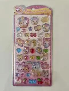 【正規品】うるちゅるポップシール　フワフワらびちゃん クラックス公式商品