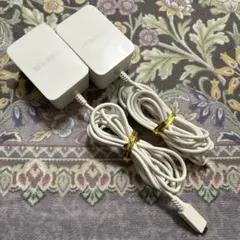 【最終お値下げ】Softbank 電源アダプター 2個セット