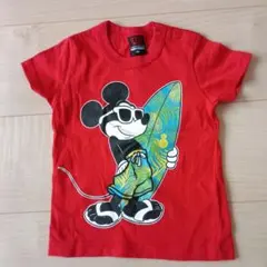 ☆美品☆BABYDOLL ミッキー サーフィン Tシャツ 90