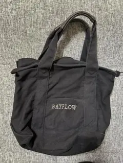 BAYFLOW 黒 トートバッグ