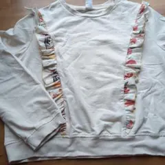 SHEIN X フリル付きトレーナー 11-12Y