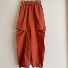 CITEN シャカシャカバルーンパンツ　ブラウン