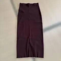 リヴドロワ　リブタイトスカート　ブラウンのサムネイル
