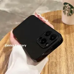 黒 iPhone 13 Pro ケース iPhoneケース おしゃれ 韓国