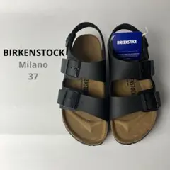 美品 ビルケンシュトック 39 ミラノ サンダル ビッグバックル コニャック 美品 ビルケンシュトック 39 ミラノ サンダル ビッグバックル