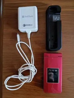 かんたん携帯10 SoftBank 折りたたみ携帯電話 本体 ピンクのサムネイル