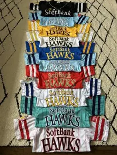 ソフトバンクホークス　配布ユニホーム10枚セット