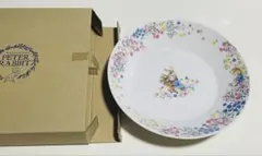 R-38 ピーターラビット カレー皿 花柄 箱付のサムネイル