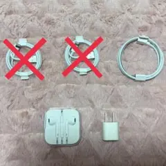 ★セットもバラもOK★ Apple純正 EarPodsLightningアダプタ