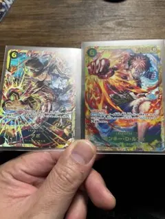 ONE PIECE カードゲーム ルフィ・サボSECカードセット