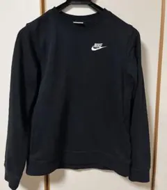 【新品・未使用】NIKE ワンポイント　ロゴ　スウェット　ブラック