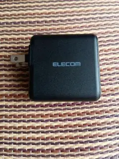 エレコム(ELECOM) USB コンセント 充電器 MPA-ACU12BK