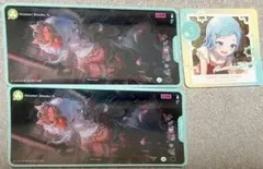 日野森雫 3枚セット 10B 特訓前 特訓後 プロセカ メモステ まとめ売り