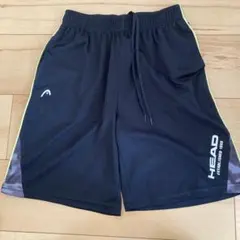 HEAD ハーフパンツ 黒/黄色