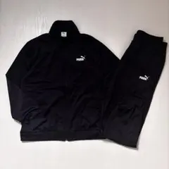 〈338〉PUMA セットアップ　ジャージ　紺　ダークネイビー　XL Y2K