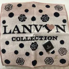 LANVIN COLLECTION ハンカチ　ピンク